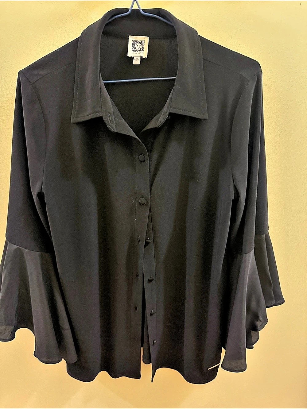 Anne Klein Black Blouse